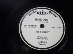BILL DOGGETT – 78rpm – R&R – KING #4530 PROMO – BIG DOG PT 1 / BIG DOG PT 2