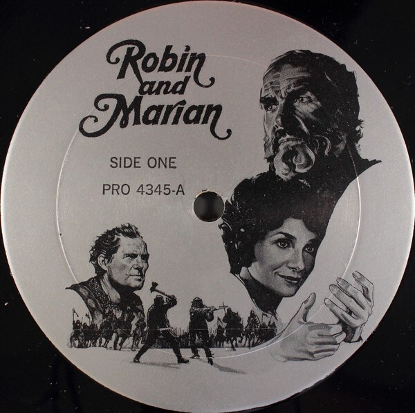 RARE JOHN BARRY “ROBIN AND MARIAN” PRIVATE PRESSING SOUNDTRACK – PROMO ONLY! EX!