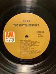THE WINTER CONSORT “Road” 1970 Vinyl LP A&M Records SP 4279 World Jazz VG+