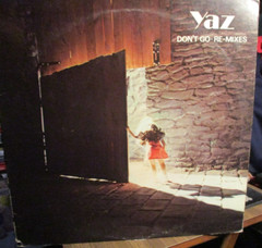 1982 YAZ Don’t Go Remixes +Winter Kills US 12″ Sire 0-29886 VG/VG