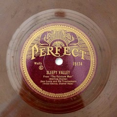 Sam Lanin Sleepy Valley 1928 Perfect 15174 Jazz 78 RPM Waltz Foxtrot Brown 78B