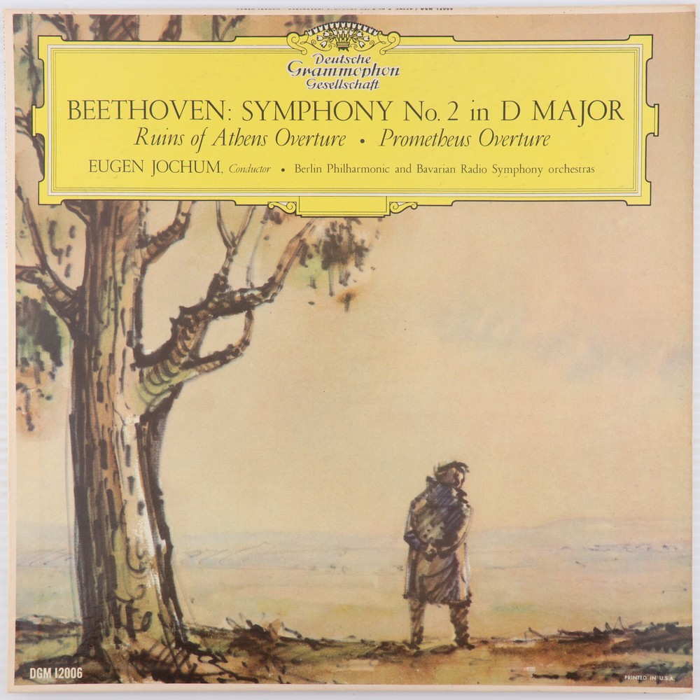 Beethoven, Jochum – Symphony No. 2 In D Major 1959 Mono LP Record DGM 12006