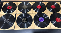 Lot 8 Vintage Records 78RPM 10” Various Labels Genres/Artists, Capitol, Columbia