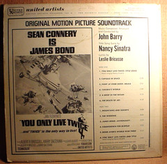 You Only Live Twice Original Stereo Soundtrack Lp John Barry/Nancy Sinatra 1967