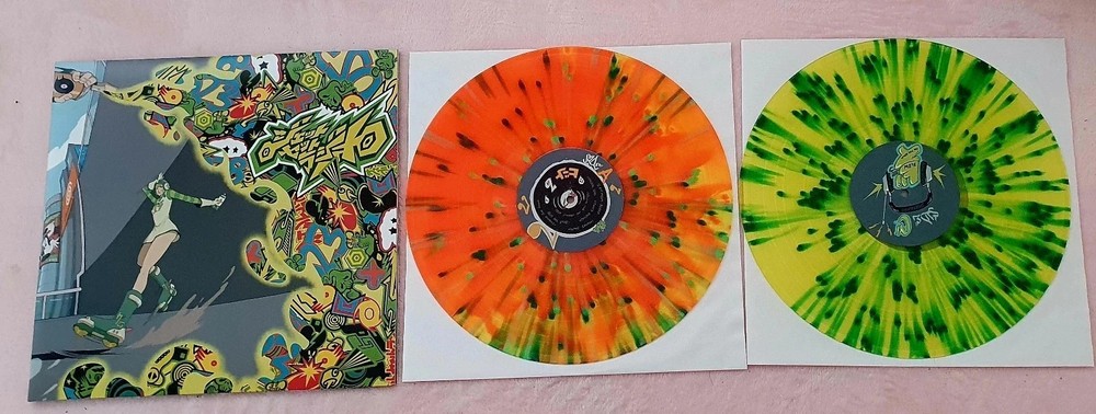 Jet Set Radio Sega Dreamcast 2xLP Vinyl Record Video Game Soundtrack OST VGM