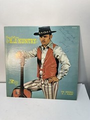 H.J. KUNTRY, THEY CALL ME – AUTOGRAPHED LP C-VA6