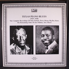 VARIOUS: texas piano blues RST 12″ LP 33 RPM Austria