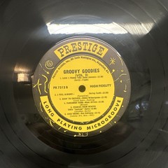 Prestige 12″ Black Vinyl LP Groovy Goodies Vol. 2 1964 Jazz PR 7313