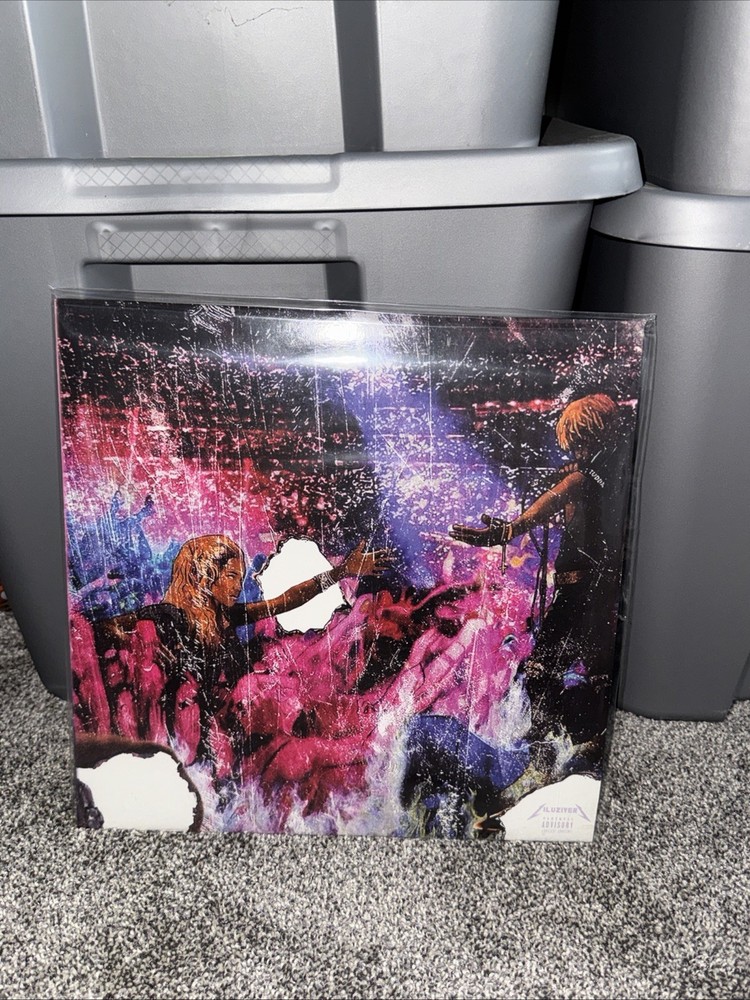 Lil Uzi Vert Luv Is Rage Purple Marble Colored Vinyl Record LP Hip-Hop 12” Rare