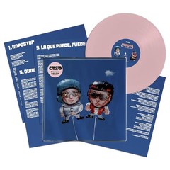 CA7RIEL & Paco Amoroso – PAPOTA LP 12″ Pink Colored Vinyl Record