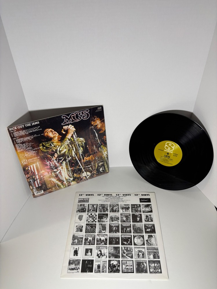 MC5 Kick Out The Jams LP 5092 Sundazed 2001 US 180g Uncensored George Ingram VG+