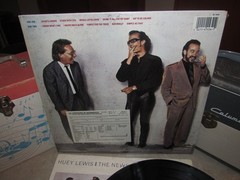 HUEY LEWIS & The NEWS Vinyl Lp FORE! 1986 In Shrink W/ Hype & Post Card EX!