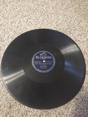 10 Mixed BlueBird Vinyl Records