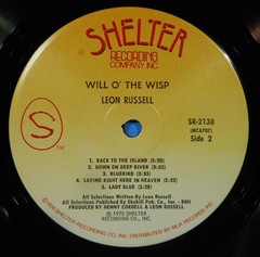 LEON RUSSELL WILL O’ THE WISP 1975 ORIGINAL PRESS GREAT CONDITION! VG++/VG+!!A