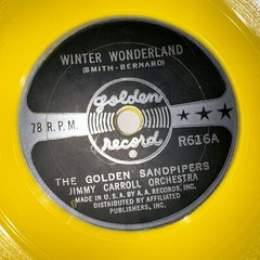 Winter Wonderland Mr. Snow 78 RPM Album, Golden Record, R616, VG/VG+ Vintage