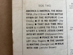 This Too Is Hollywood Christian Group Sings Various Artists Gospel LP Warner