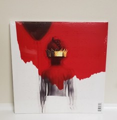 RIHANNA ANTI 2LP Opaque Red Color Vinyl (Not Target) Limited Edition 2LP