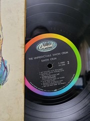 Vintage Simon Crum Vinyl LP The Unpredictable Country Comedy Capitol T1880 1950s