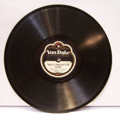 78rpm SAVOY DANCE ORCH. When It’s Springtime In The Rockies 1920’s Van Dyke E+