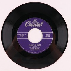 Dean Martin Memories Are Made Of This / Change Of Heart 1955 45 rpm 7″ Single