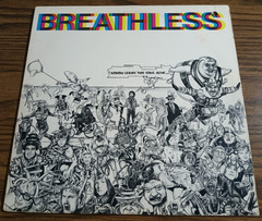 BREATHLESS – Nobody Leaves This Song Alive 1980 Vinyl LP EMI America SW-17041