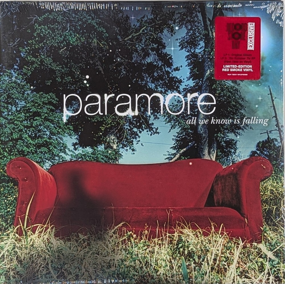 PARAMORE All We Know is Falling (Deluxe) SEALED limited 2LP Red Smoke Vinyl RSD