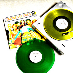 EMPIRE RECORDS Soundtrack Translucent Emerald Green & Lemonade Yellow Vinyl 2025