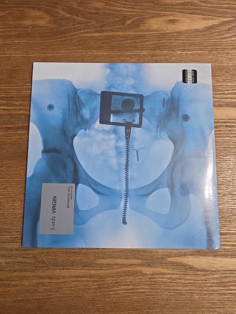 LORDE – VIRGIN (BATHWATER CLEAR VINYL LIMITED ED W/ BOOKLET) READ DESCRIPTION