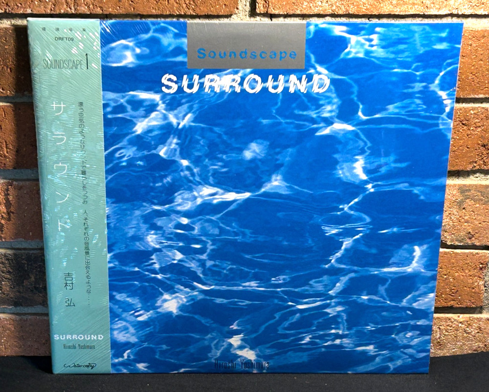 HIROSHI YOSHIMURA – Surround, Limited Import Remastered BLUE COLOR VINYL LP New!