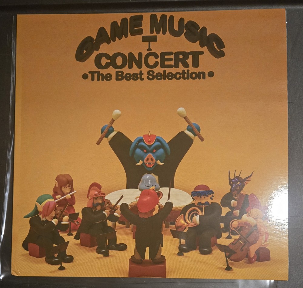 Video Game Music Concert LP Vinyl Record NES Square Best Selection Not Moonshake