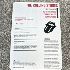 The Rolling Stones – Studio Albums Vinyl Collection 1971-2016 Box Set
