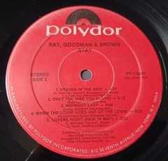 Ray, Goodman & Brown – Stay Vinyl LP – 1981 Polydor – Plays Great!