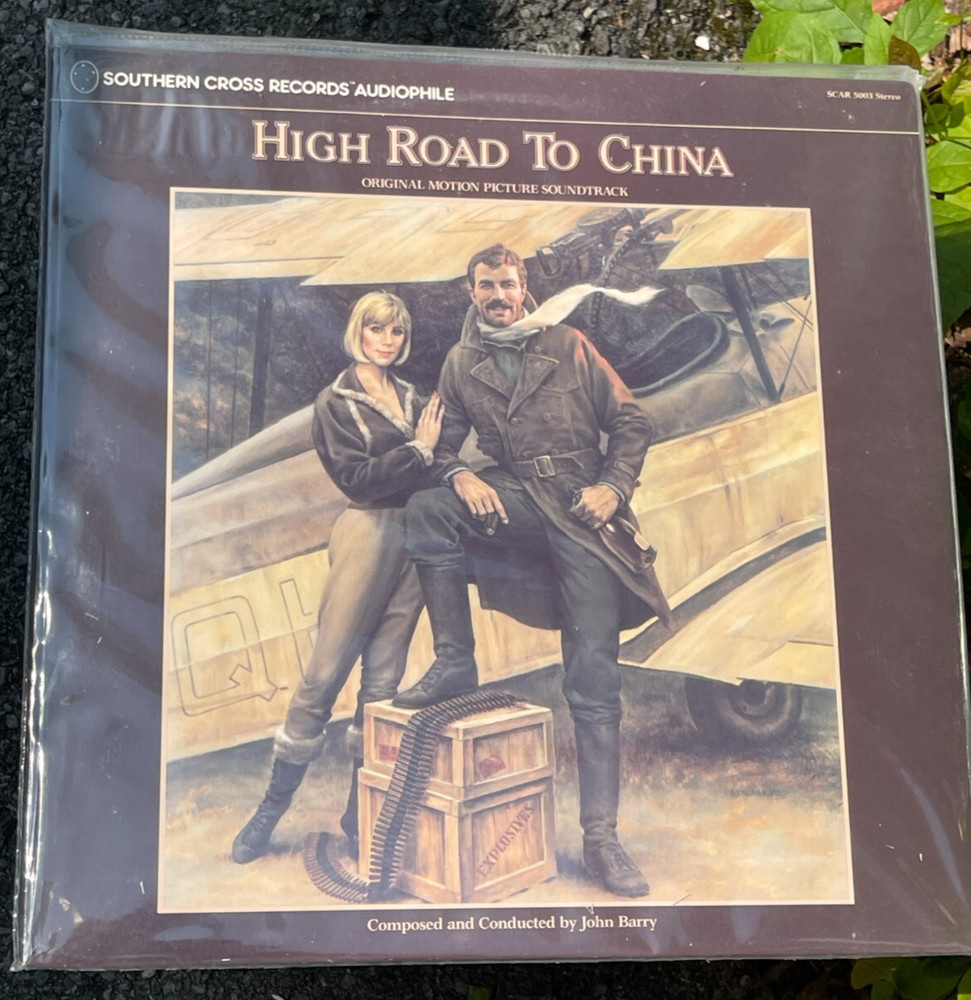 John Barry LP Vinyl Record High Road To China Soundtrack Sealed New Audiophile
