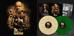 GODFATHER 2XLP CANNOLI CREAM/MOE GREEN VARIANT SOUNDTRACK LAST COPIES!