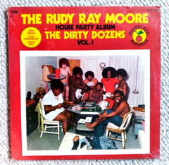 New & Sealed The Rudy Ray Moore House Party Album The Dirty Dozens Lp Rated XXXX