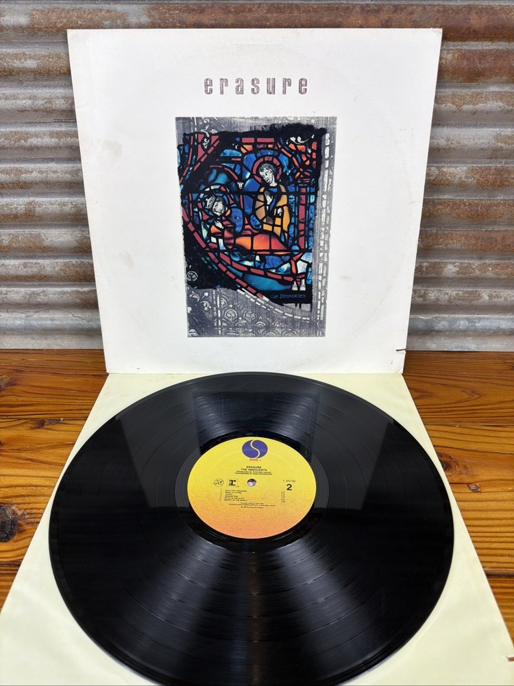Erasure: The Innocents 1988 Vinyl LP 1-25730 Sire Records G/NM Tested READ!