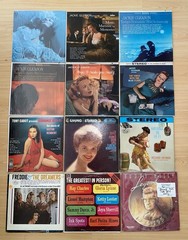 LOUNGE & EASY LISTENING MUSIC VINYL RECORD GRAB BAG! 10 ASST Oldies Albums LP’s