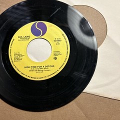 K.D. Lang Rose Garden/High Time For A Detour 1987 Sire Records 45