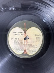Vintage Beatles’ Abby Road Apple SO 383 LP