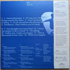 Bex Burch – There Is Only Love And Fear (ORANGE SWIRL VINYL_ – JAZZ *NEW/COLOR*