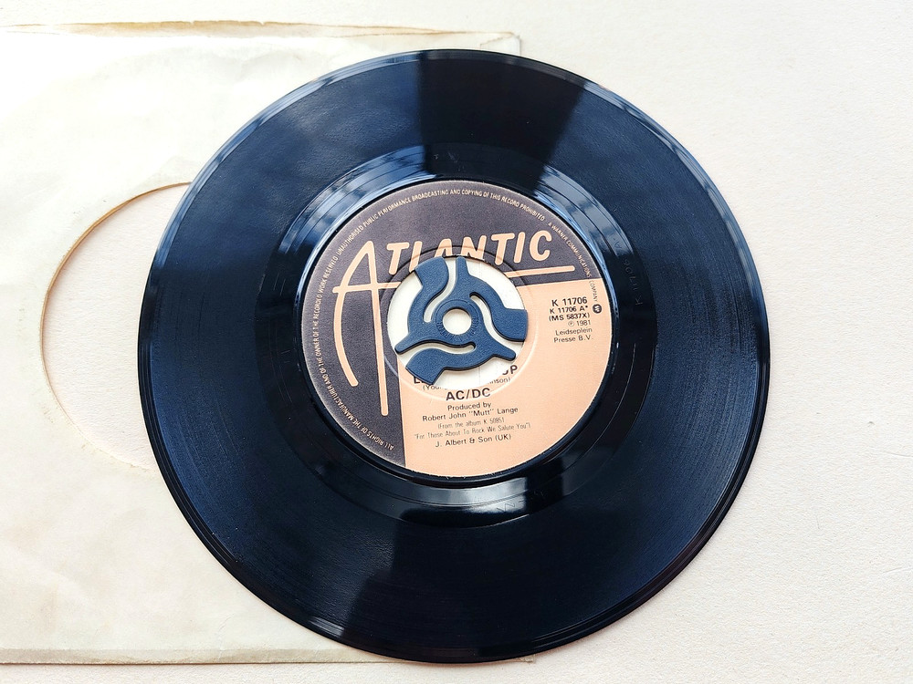 AC/DC – Let’s get it Up 1982 UK Hard Rock 7″ Rare jukebox Ready vinyl