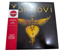 Bon Jovi “Greatest Hits” Target Exclusive Edition Tiger Eye LP/Vinyl READ