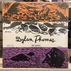 [RADIO/SPOKEN WORD]~EXC LP~DYLAN THOMAS~Reading~Volume III~3~[1964~CAEDMON~Issue