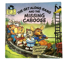 The Get Along Gang Record Set of 2 Read Along Book 33 1/3 RPM Caboose & Loser