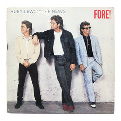 Huey Lewis and the News Fore LP Chrysalis OV 41534 RL Master VG+/VG