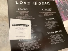 CHVRCHES – Love Is Dead LP 2018 Clear Blue M/M Glassnote (2) – GLS-0231-01