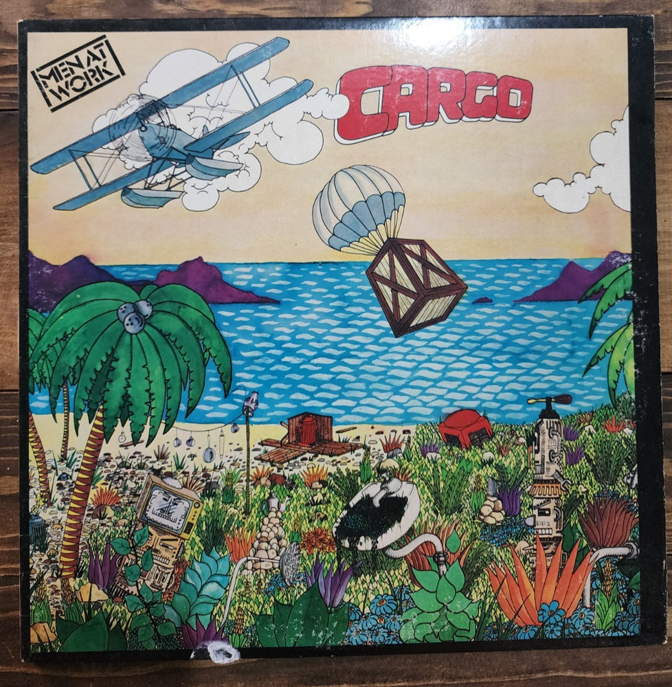 Men At Work – Cargo LP Vinyl Columbia 1983 Rock 12″