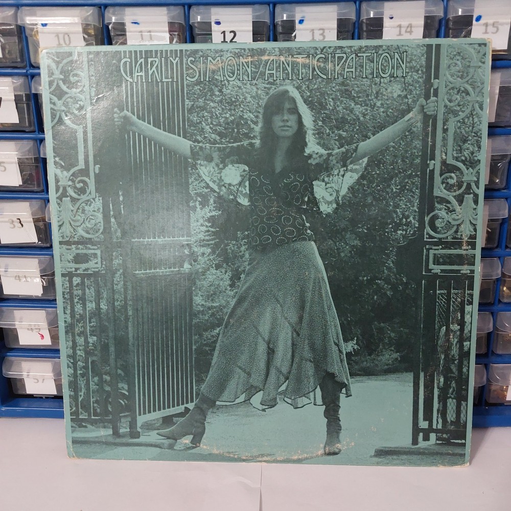 Carly Simon Anticipation LP 1971 Elektra Records Pop Singer Songwriter Vinyl