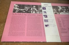JAPAN 1976 PROMO WHITE LABEL SUN RA & HIS ARKESTRA Live At Montreux 2x LP VINYL