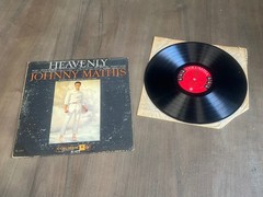 Johnny Mathis Heavenly Vinyl LP 1959 Fair/F Mono Columbia 6-Eye CL 1351